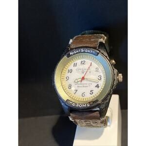 Coleman "nightsight" Water Resistant 30m Outdoors Wrist Watch New Battery!